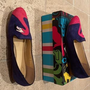 Adorable flamingo C Wonder flats